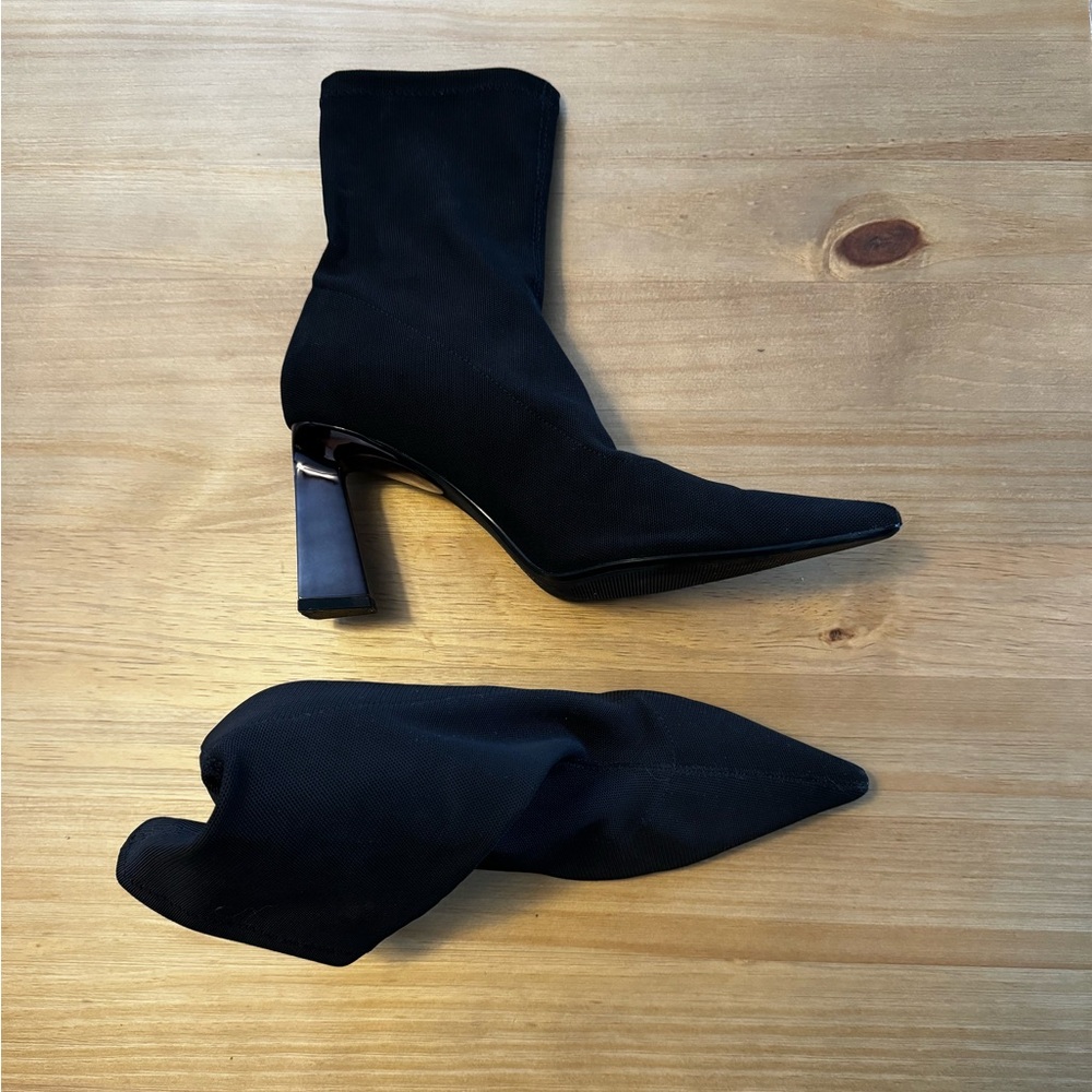 Pointed Toe Booties - 10